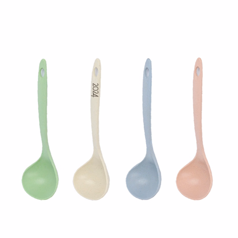 Wheat Straw Long Handle Spoon