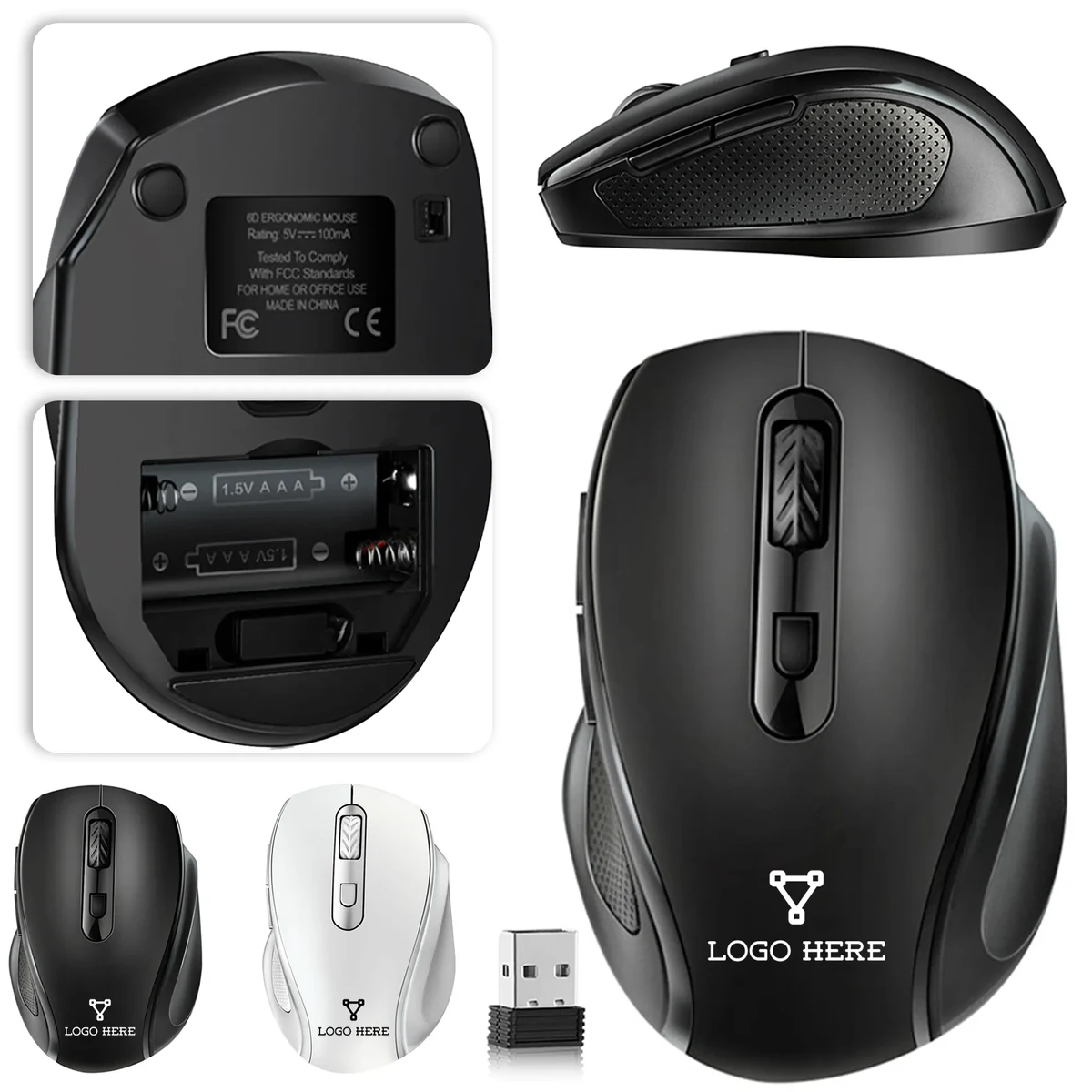 USB Portable Wireless Mouse 1