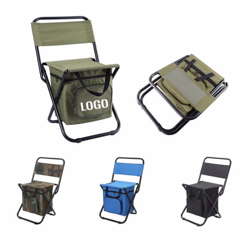 3 in 1 Folding Camping Chair with 10L Cooler Bag