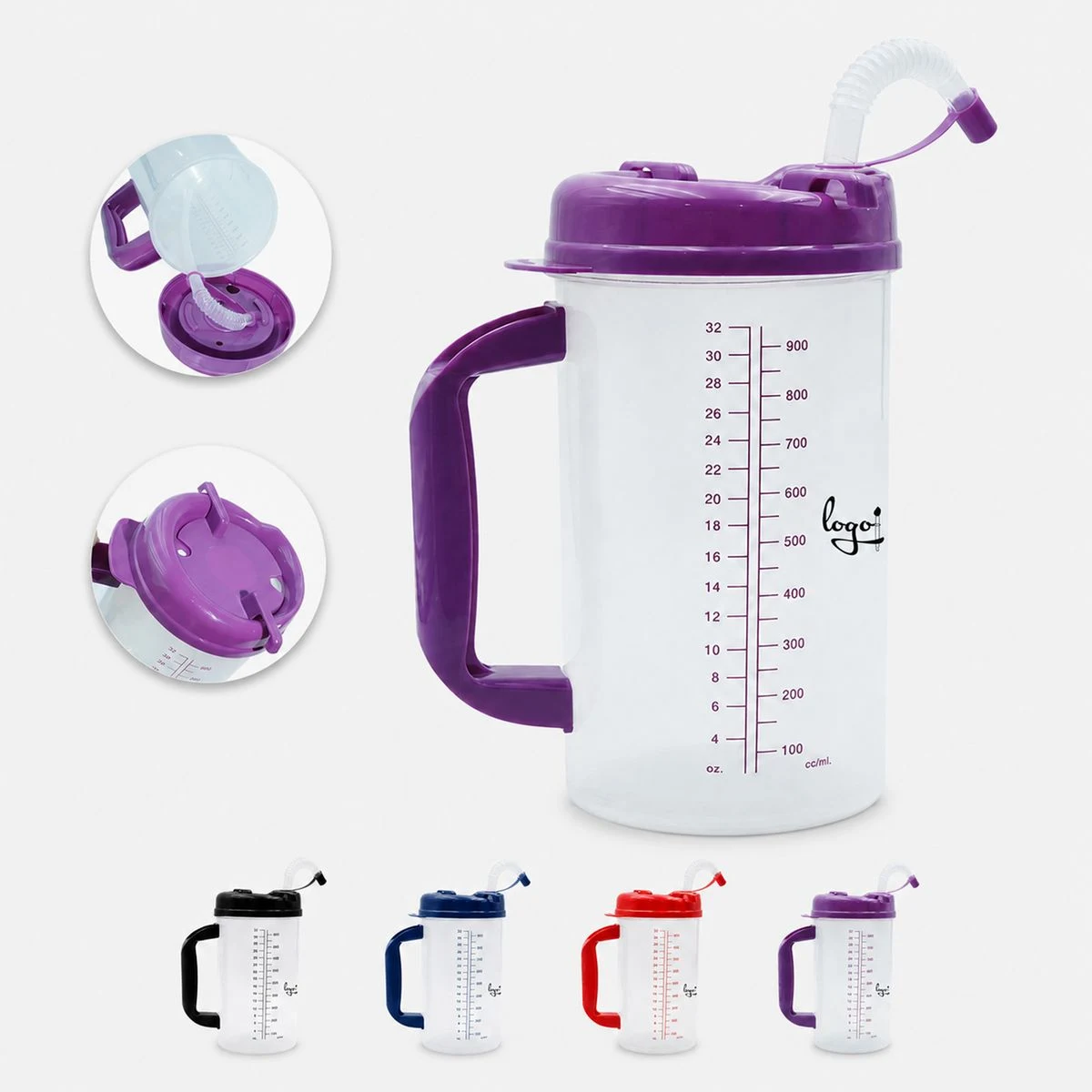 32 Oz Plastic Drinking Tumbler 1