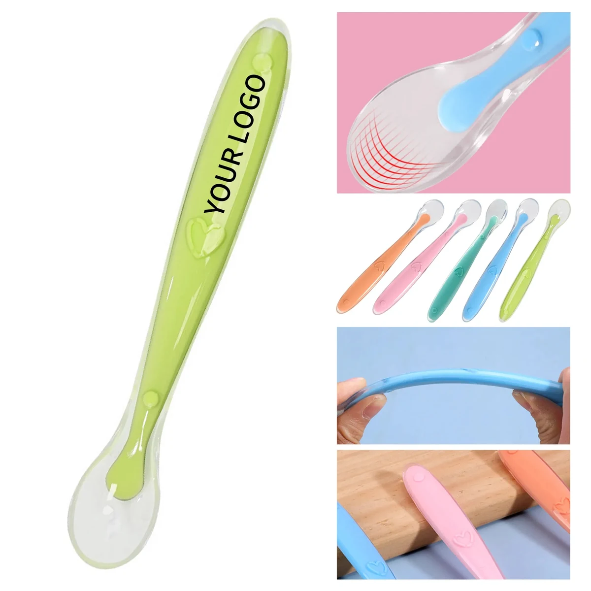 Silicone Infant Spoon 1