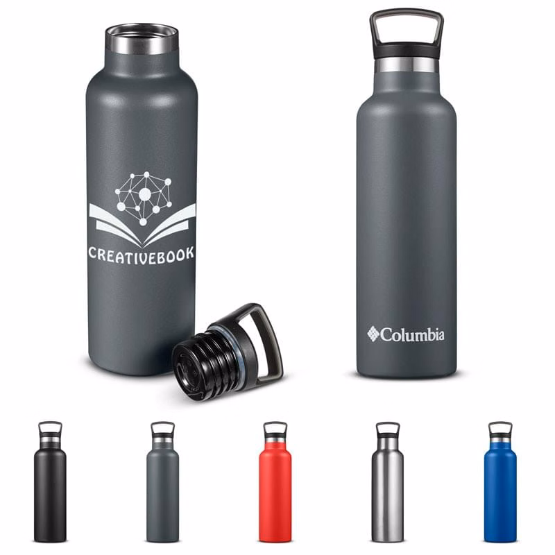 Columbia 21 oz. Double-Wall Vacuum Bottle with Loop Top