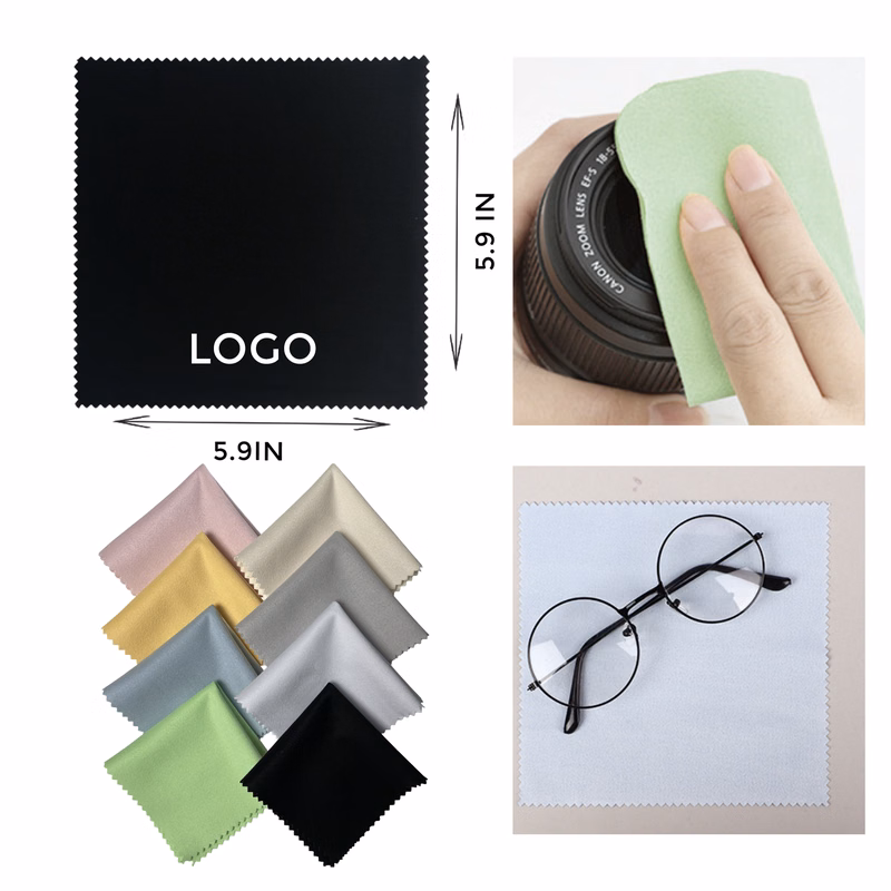 MOQ 10 PCS Gentle Ultra - Fine Fiber Eyeglass Cloth