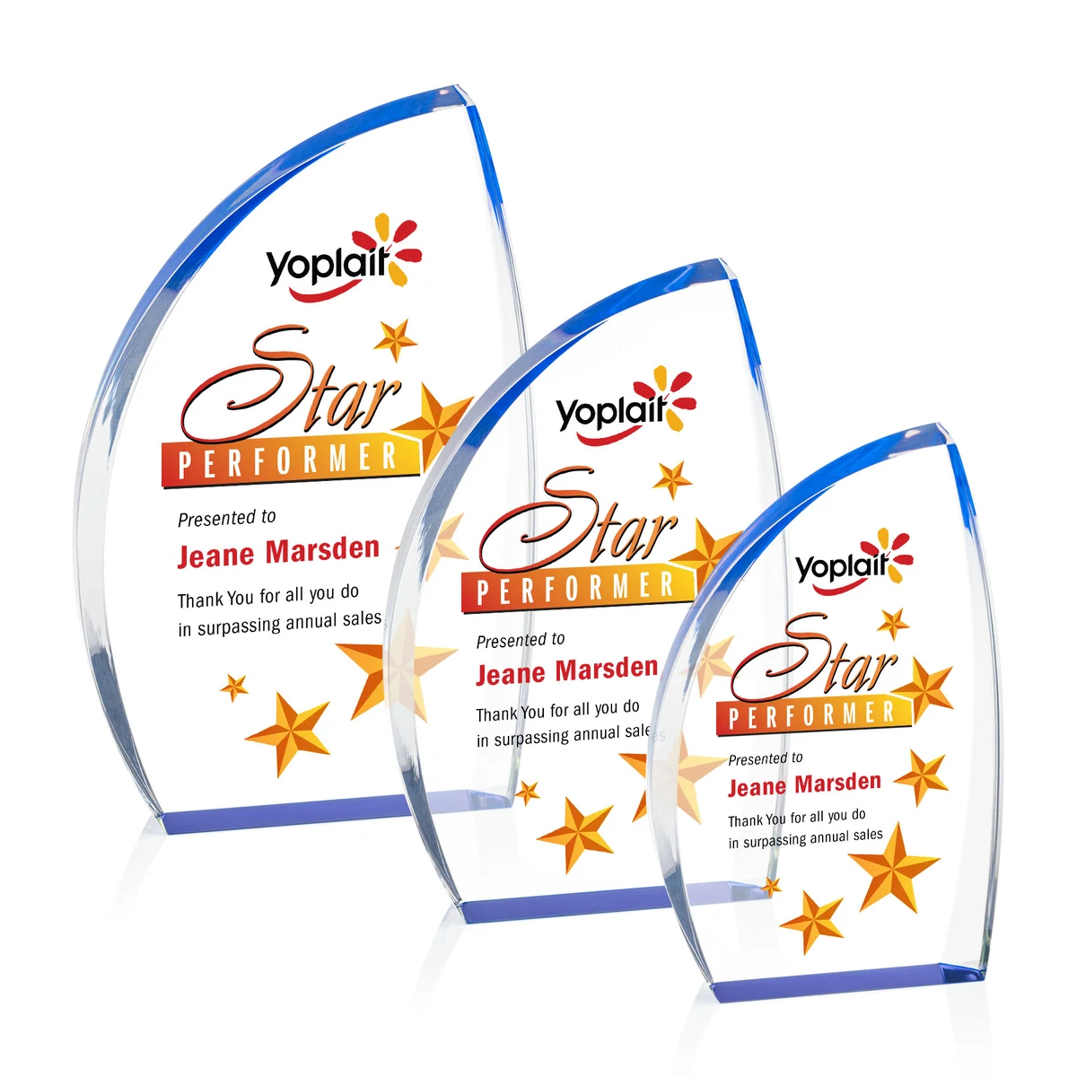 Duncan VividPrint™ Award - Blue 1