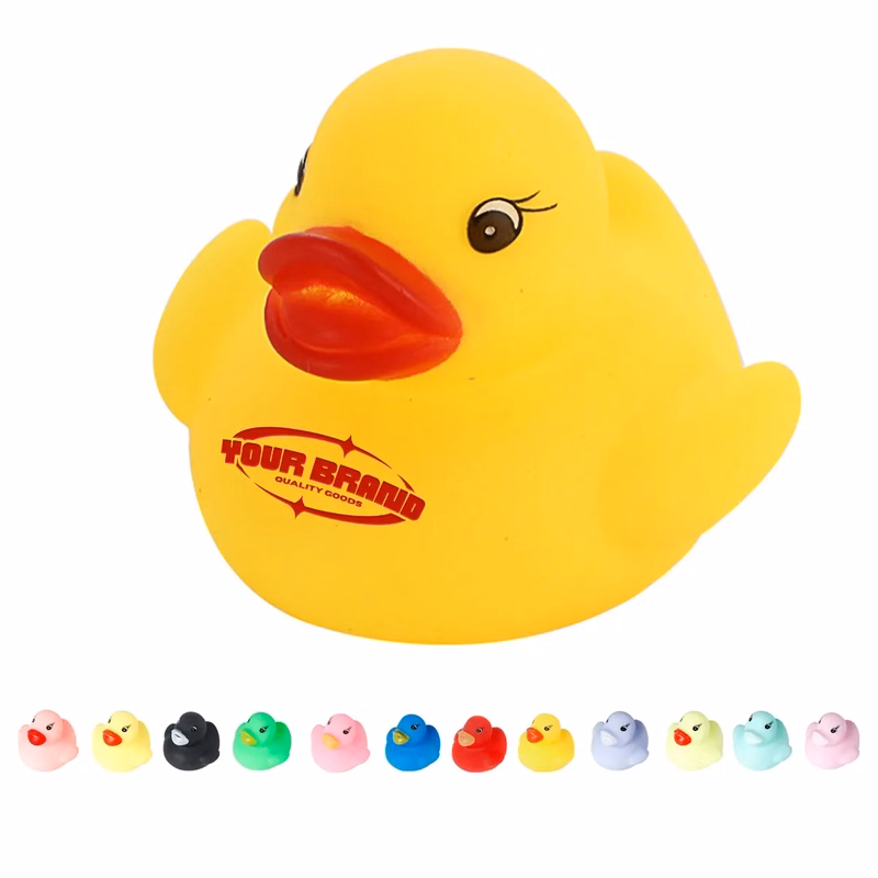 Rubber Mini Duck Beach Pool Kids Baby Bath Toy