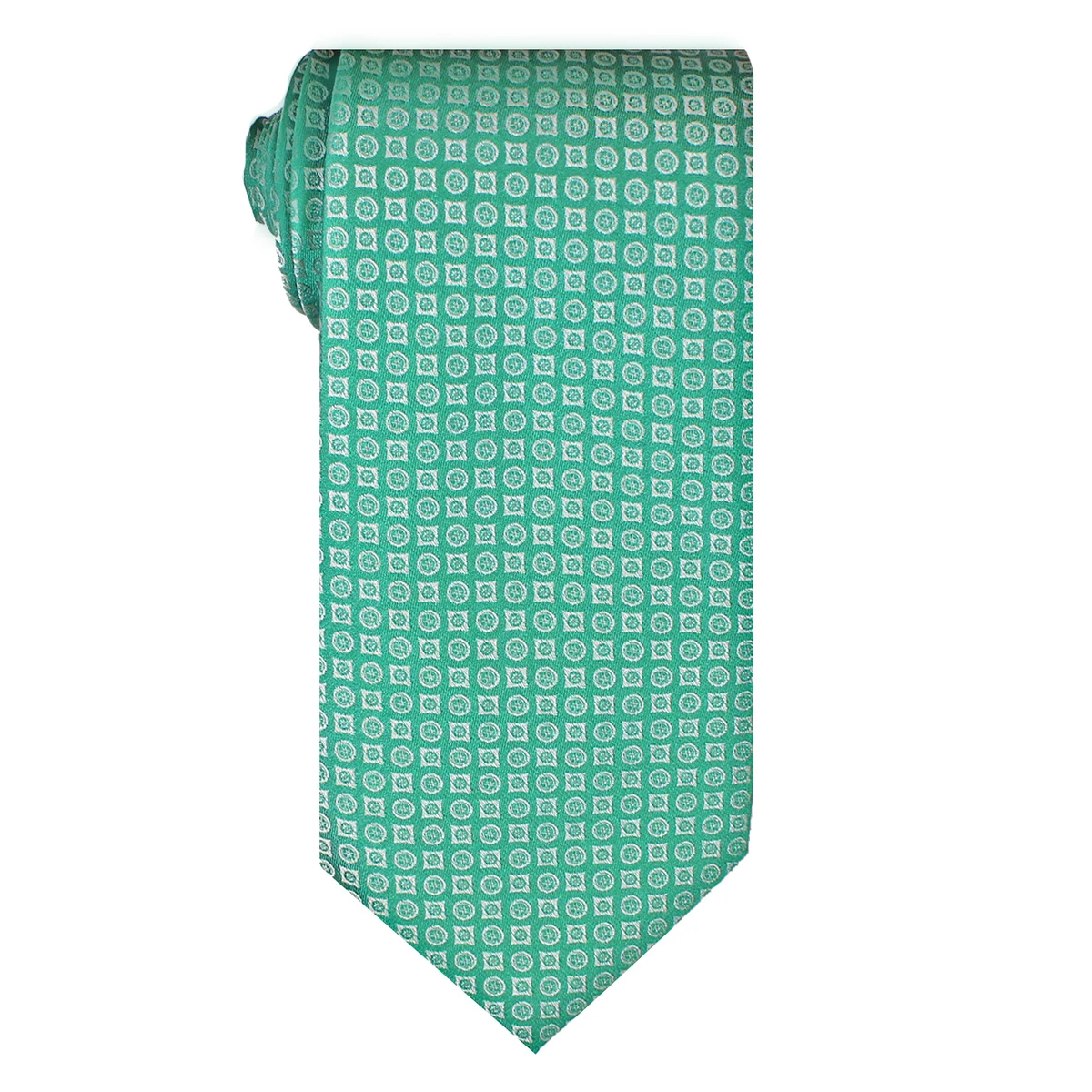 Lighter Side Green Narrow Tie 1