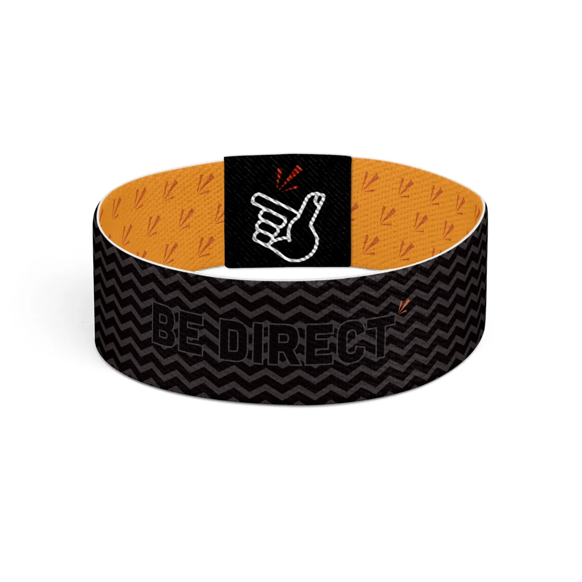 1" Wide Oodleband Wristband w/Patch 1