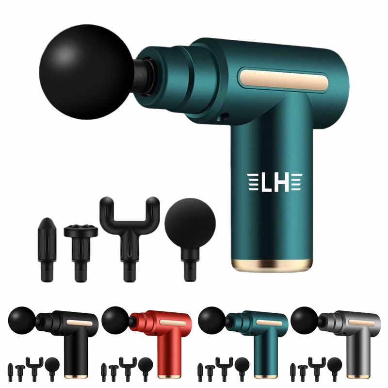 Percussion Massage Gun with 4 Attachments