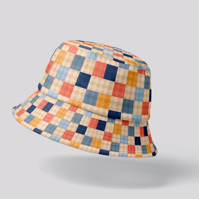 Rush - Polyester Twill Single-Sided Sublimation Bucket Hat