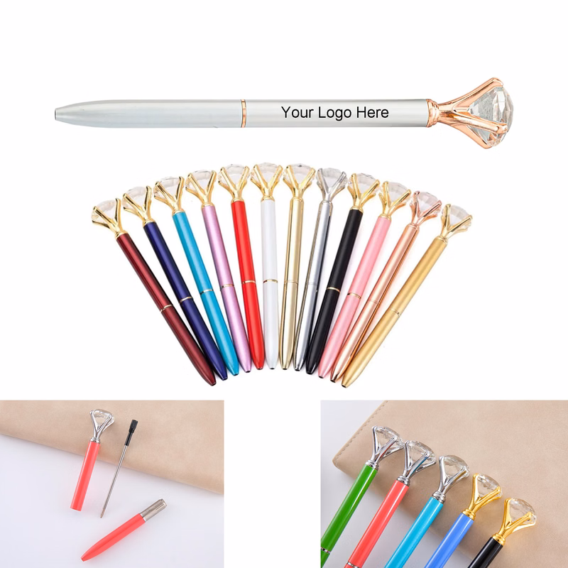 Premium Crystal Gem Ink Pen