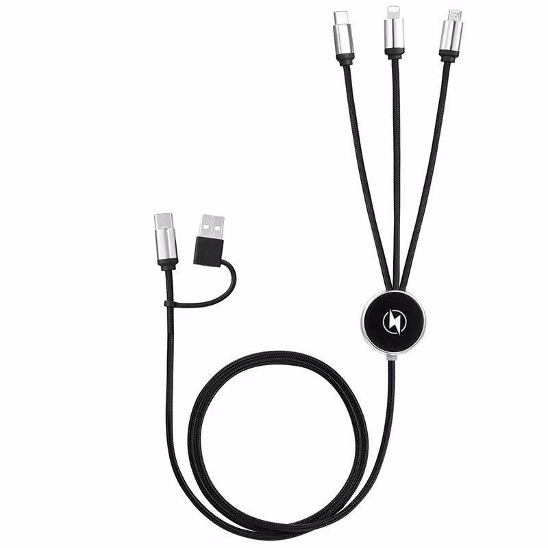Light-Up Logo Multi-Charge Cable