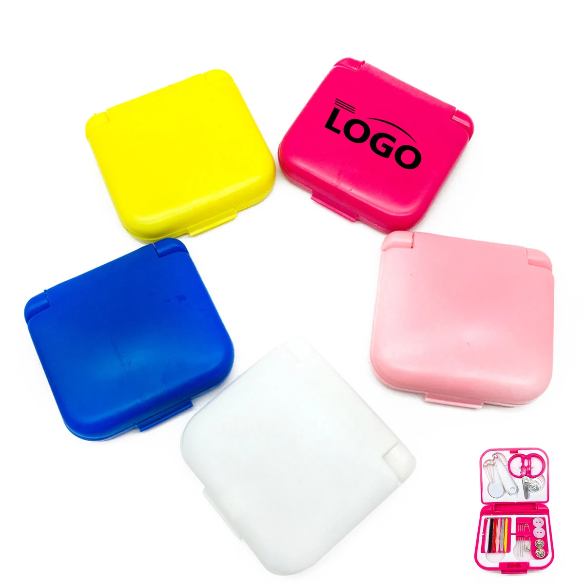 Compact Portable Mini Sewing Kit for Home Use 1