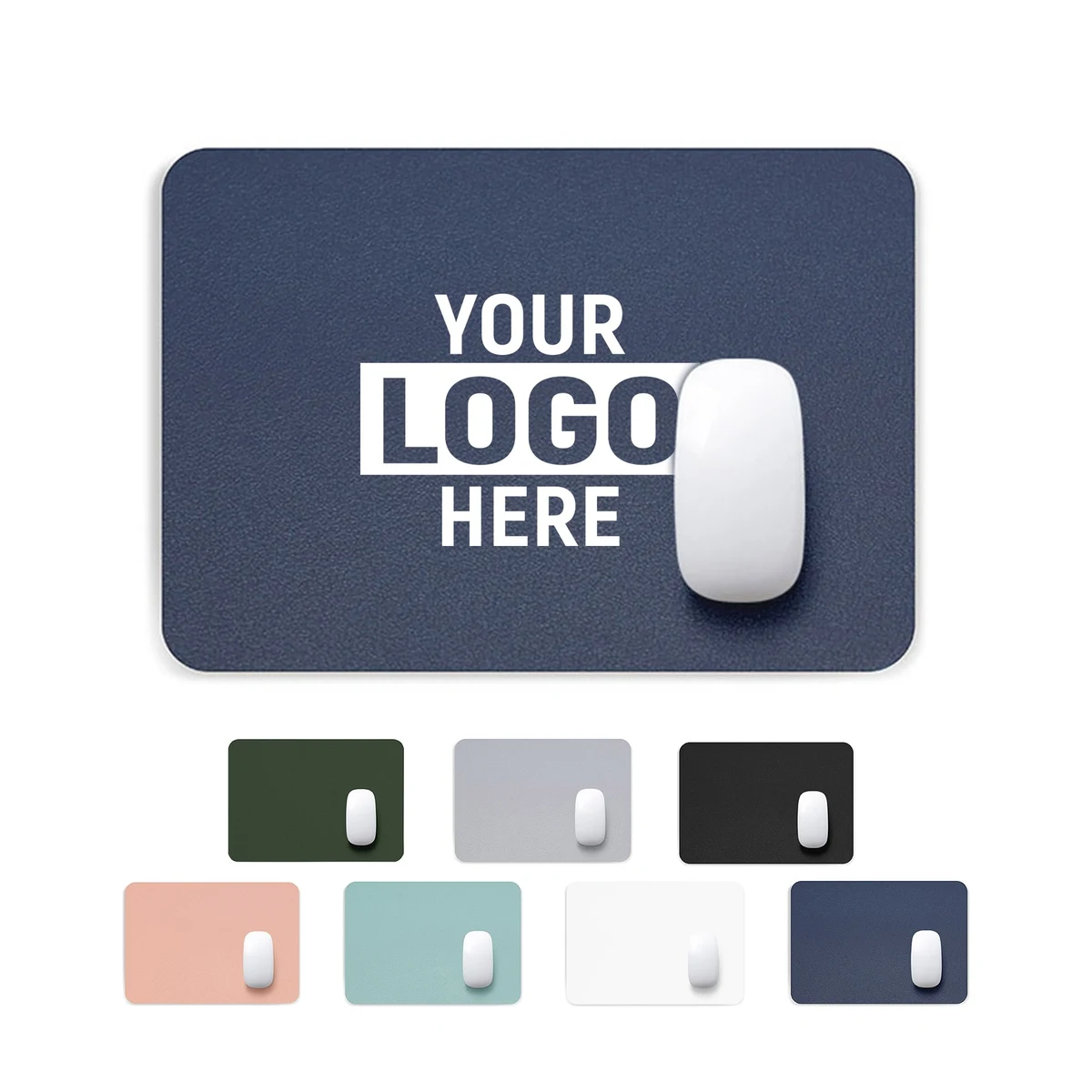 Leather Computer Office Mouse Pad 1