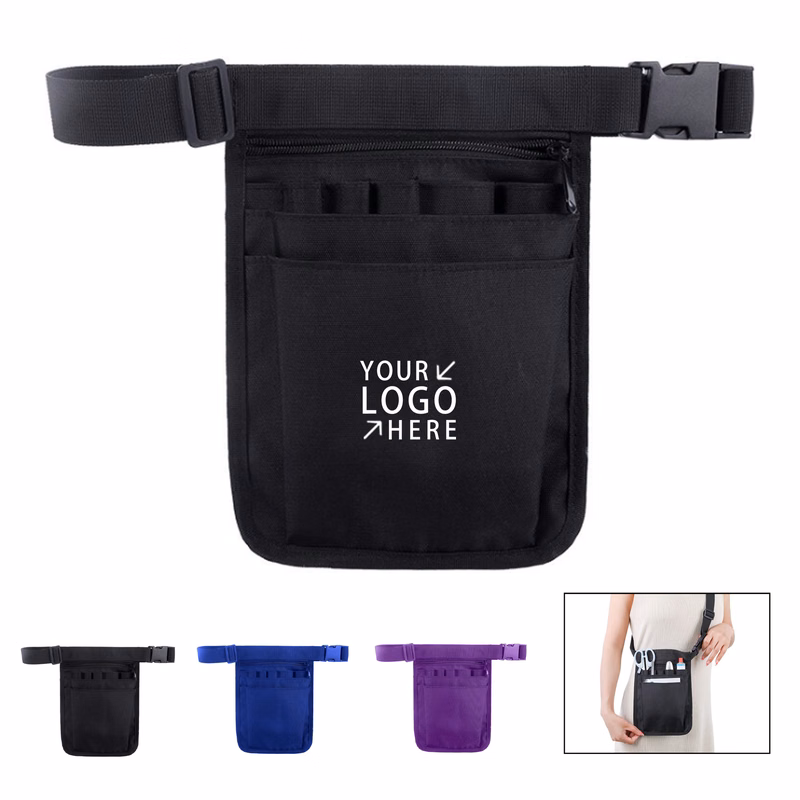 Multi-Pocket Nurse Waist Bag