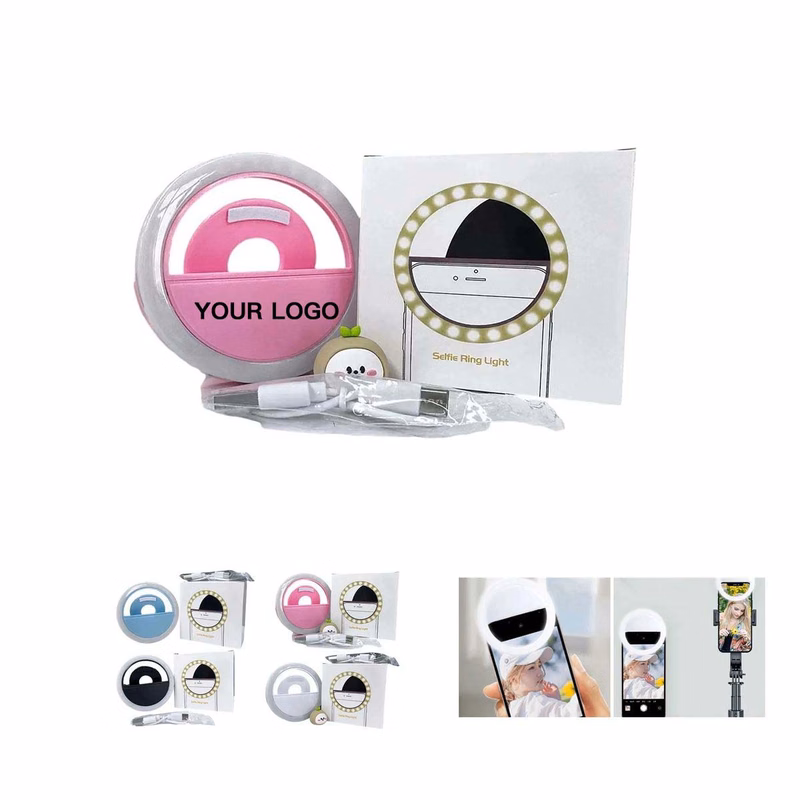 Portable LED Selfie Light for Photos and Video Calls