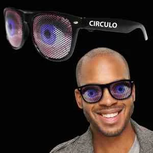 Big Blue Eye Sunglasses(Blank) 1