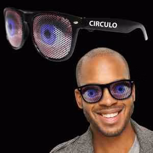 Big Blue Eye Sunglasses(Blank)