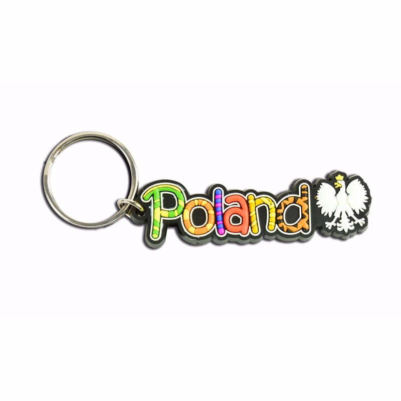 3 inch 3-D PVC KEY TAGS