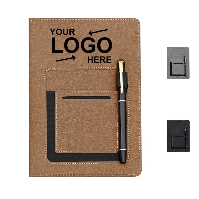 Business Notebook With Pocket 1