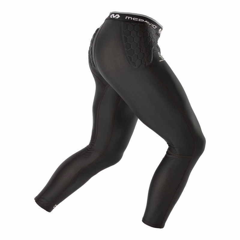 HEX Basketball 3/4 Tight w/Hip & Tailbone Pads BK