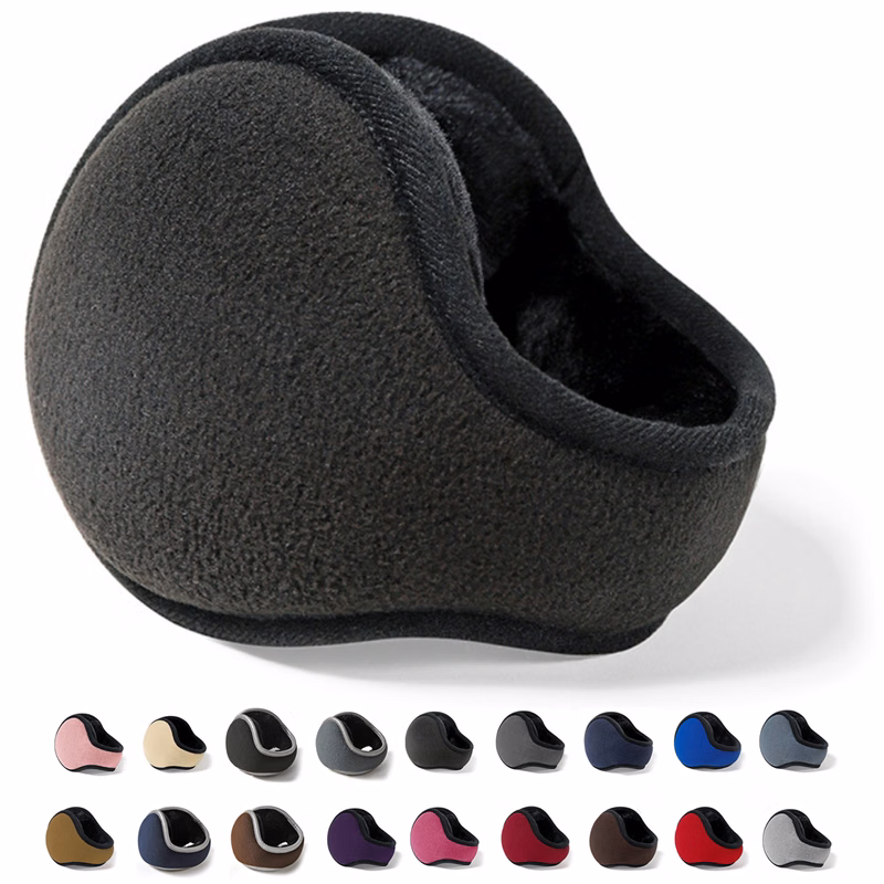 Customizable Fleece Earmuffs Warm Winter Ear Warmers