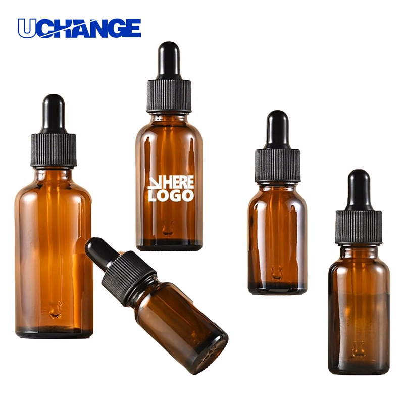 Brown Dropper Bottle Container (1.7 OZ)