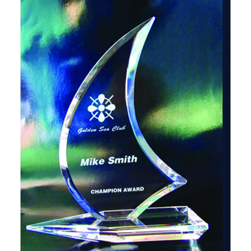 CRYSTAL SAILBOAT AWARD 1
