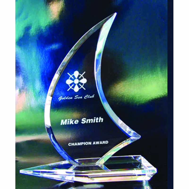 CRYSTAL SAILBOAT AWARD