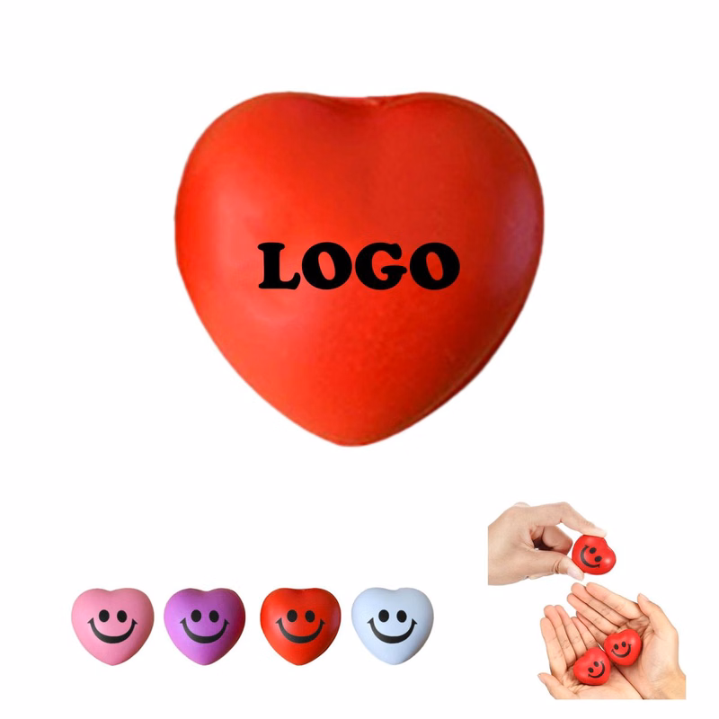Promotional Mini Squeeze Heart Stress Reliever
