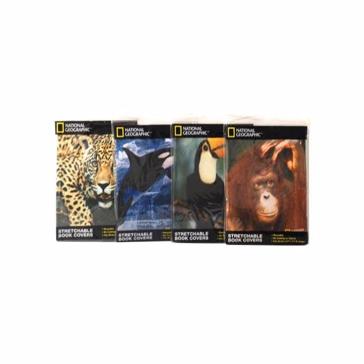 Stretchable Book Covers - Assorted Animal Designs