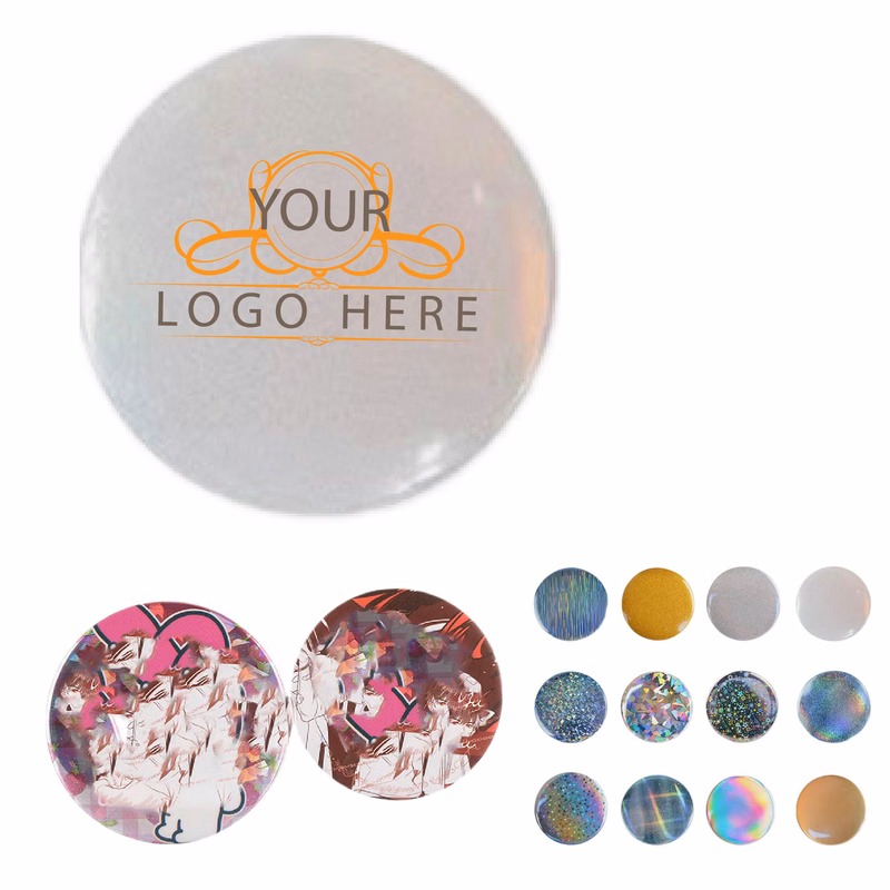 1-1/2-in. Pin-Back Round Button-Full Color