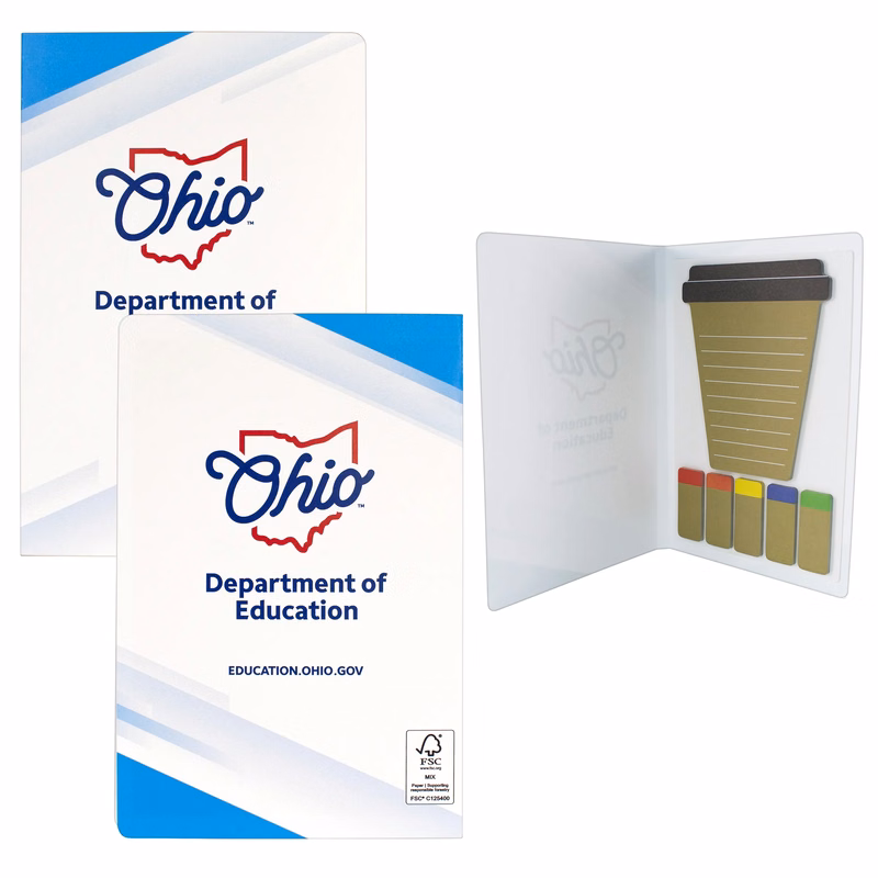 Full Color Coffee Cup Sticky Notepad