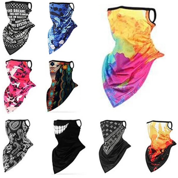 Triangle Neck Gaiter W/ Ear Loop 1