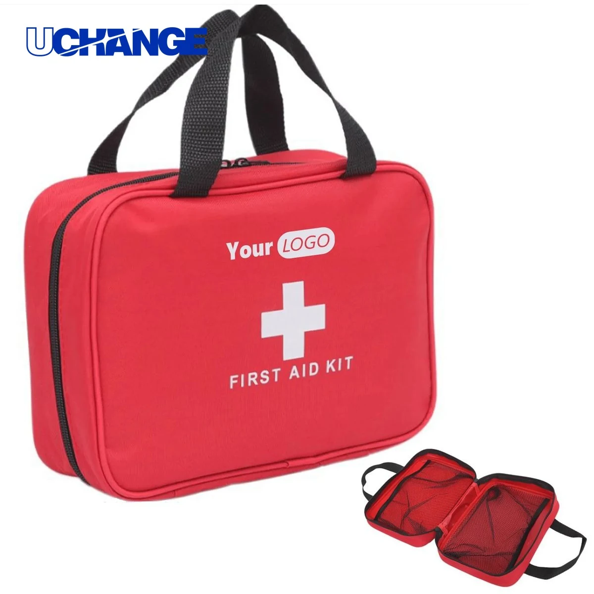 Emergency Oxford 25-Piece Portable First Aid Kit Organizer 1