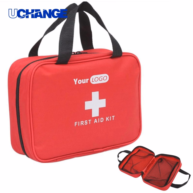 Emergency Oxford 25-Piece Portable First Aid Kit Organizer