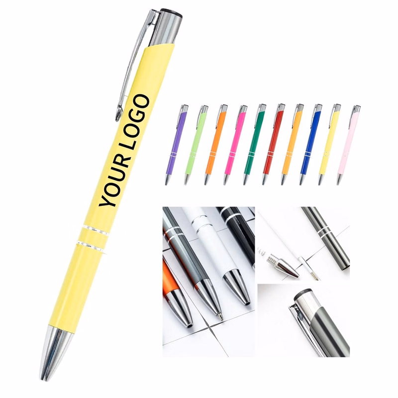 Metal Stylus Pen with Black Ink for Touchscreens