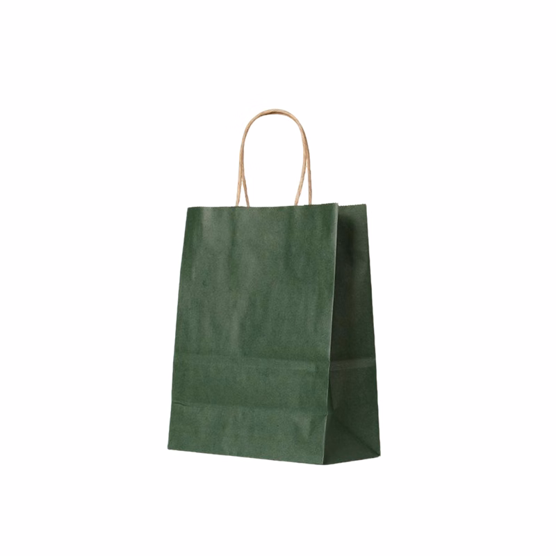 Kraft Paper Retail Tote 5.9" By 3.1" By 8.3"