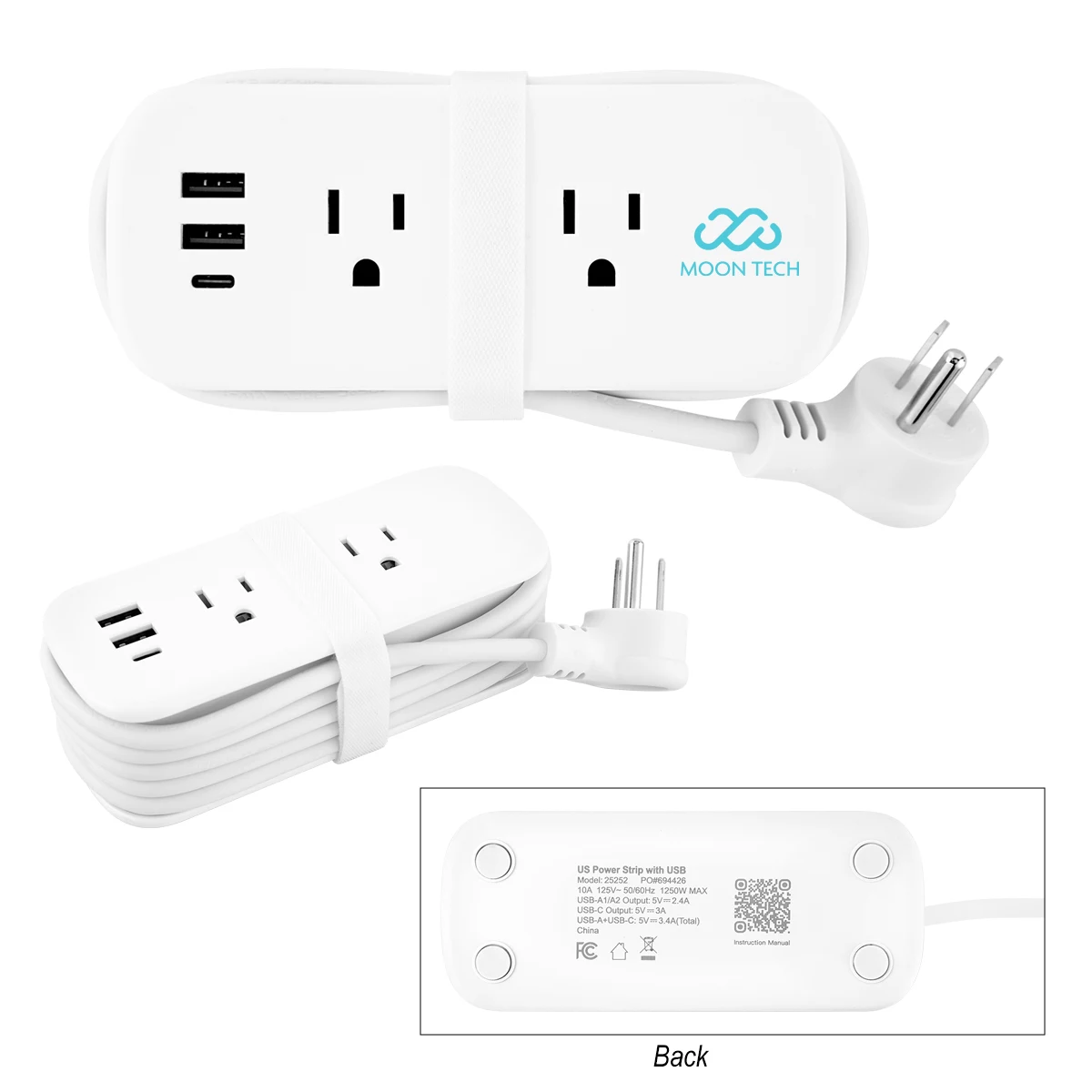 Compact Multi-Outlet Power Strip 1