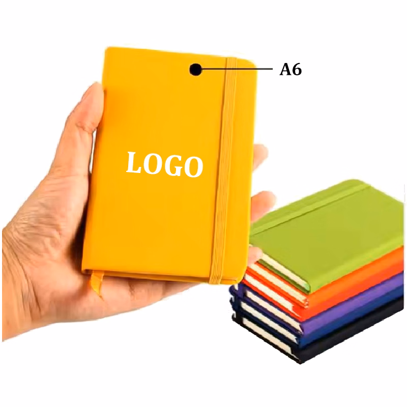 A6 Notebook Small Memo Notepad 80 Lined Pages