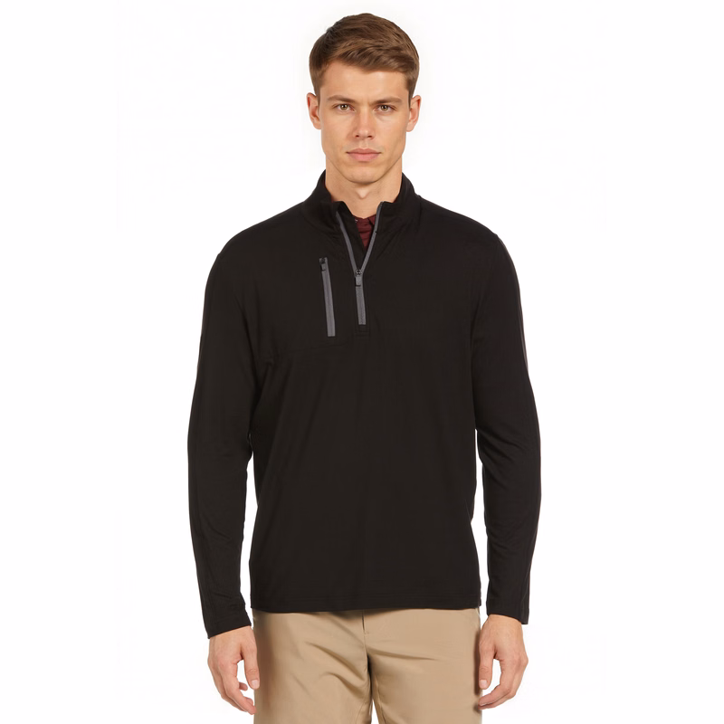 Lightweight Long Sleeve 1/4 Zip Golf Shirt
