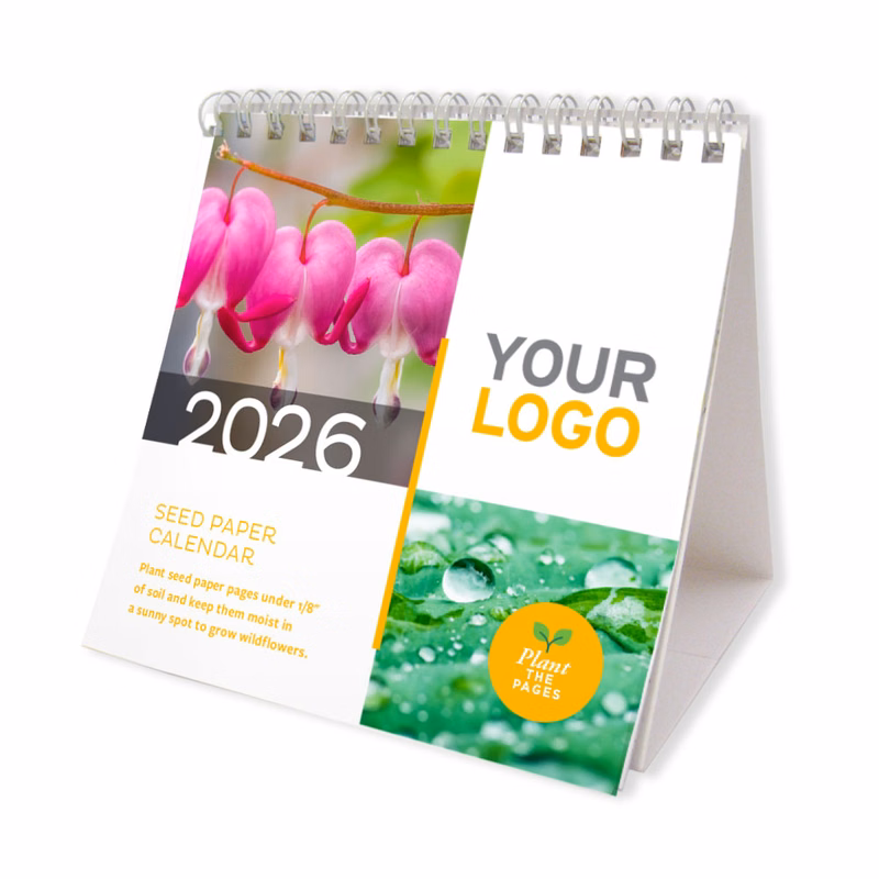 Custom Photo Plantable Eco Calendars
