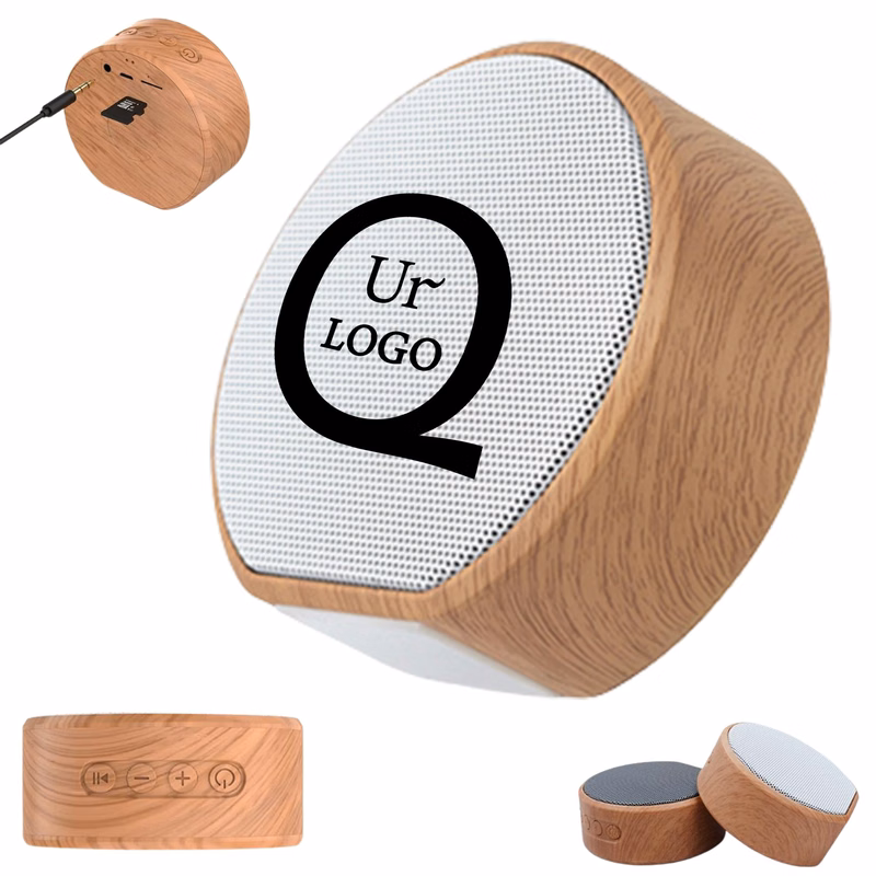 Portable Wooden Wireless Speaker