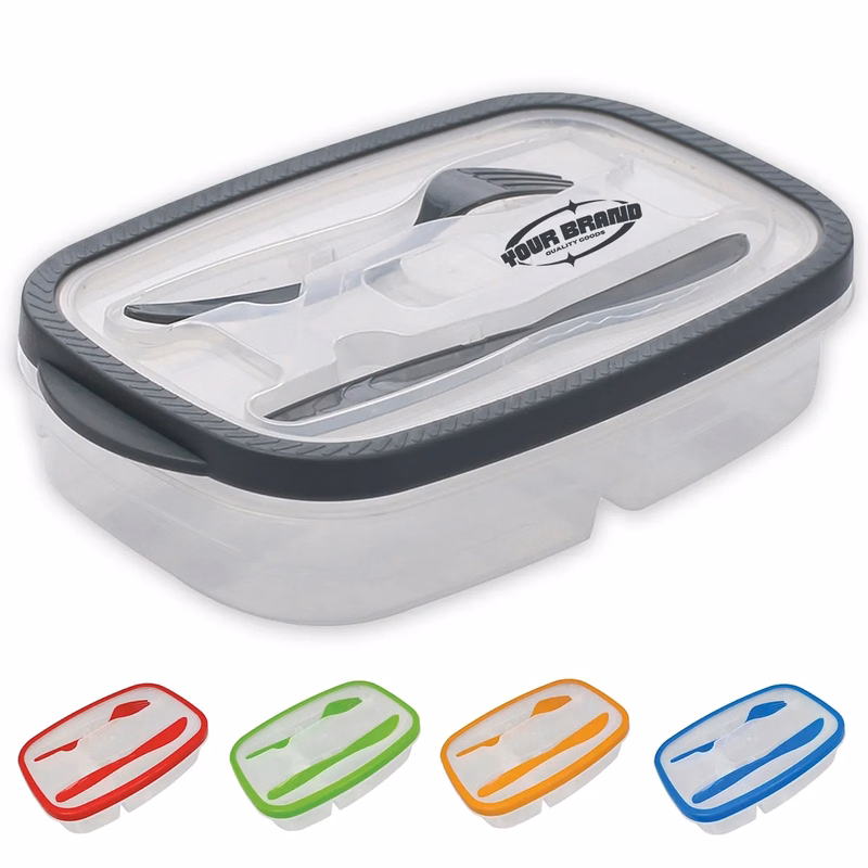 Plastic Seal Tight Prep Lunch Boxe Set