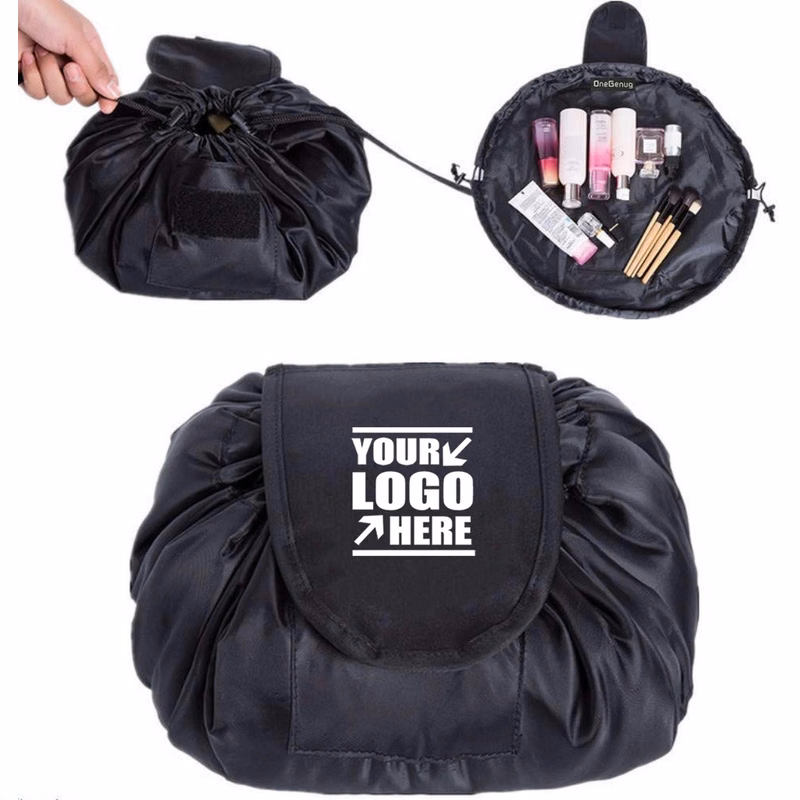 Lazy Drawstring Makeup Bag
