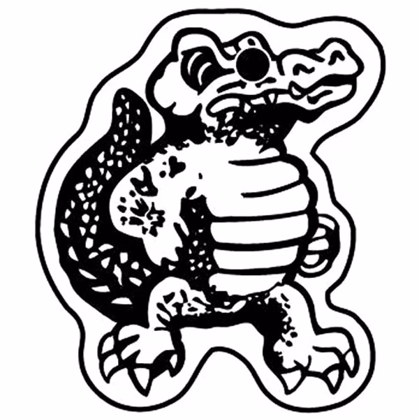 Alligator Key Tag (Spot Color)
