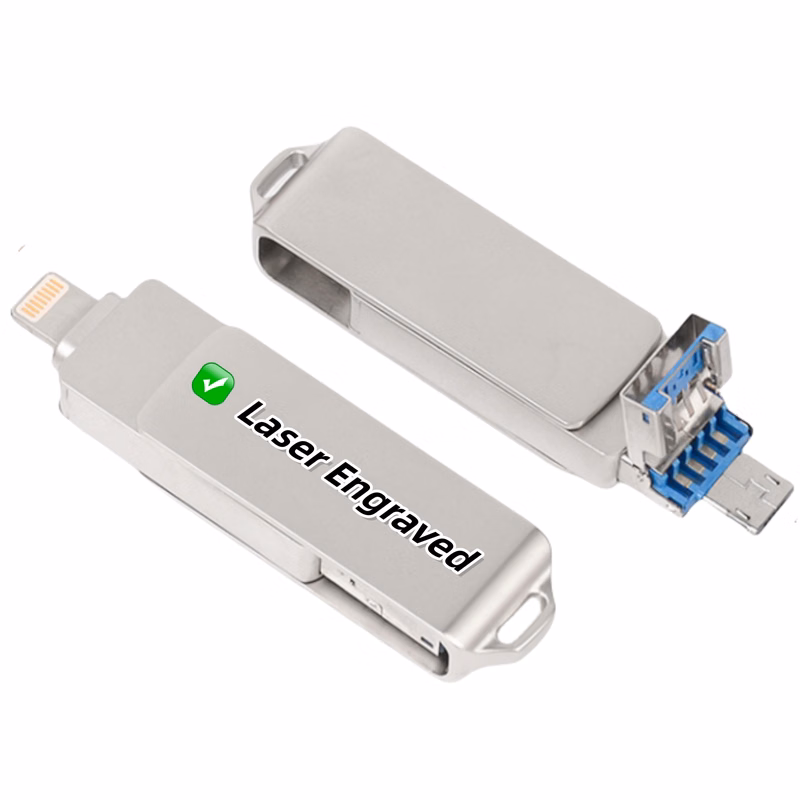 32GB 3 in 1 USB Flash Drive