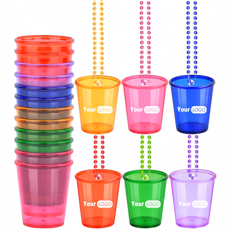 Colorful Plastic Party Bead Cups