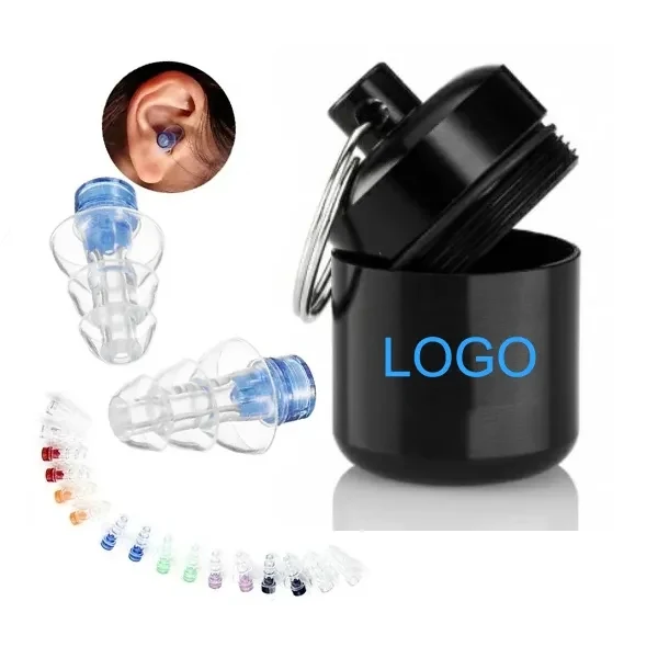 Hearing Protection Ear Plugs with Aluminium Container 1