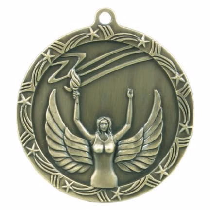 Victory Shooting Star Medal, 2 1/2"