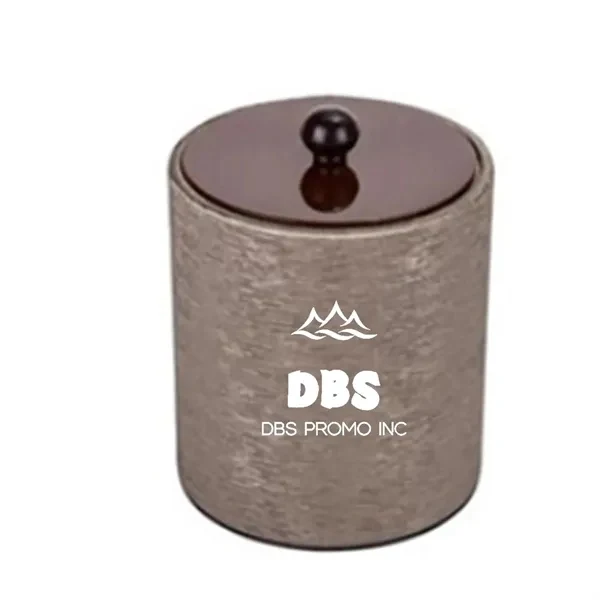 Classic Leather Ice Bucket 1